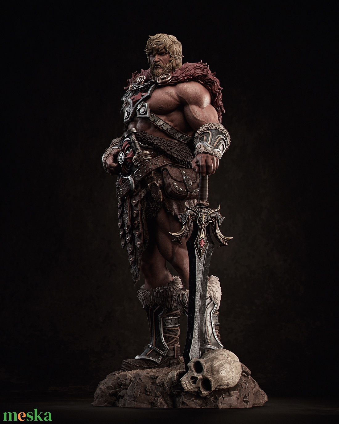 He-Man - Masters of the Universe - művészet - makett, modell - Meska.hu
