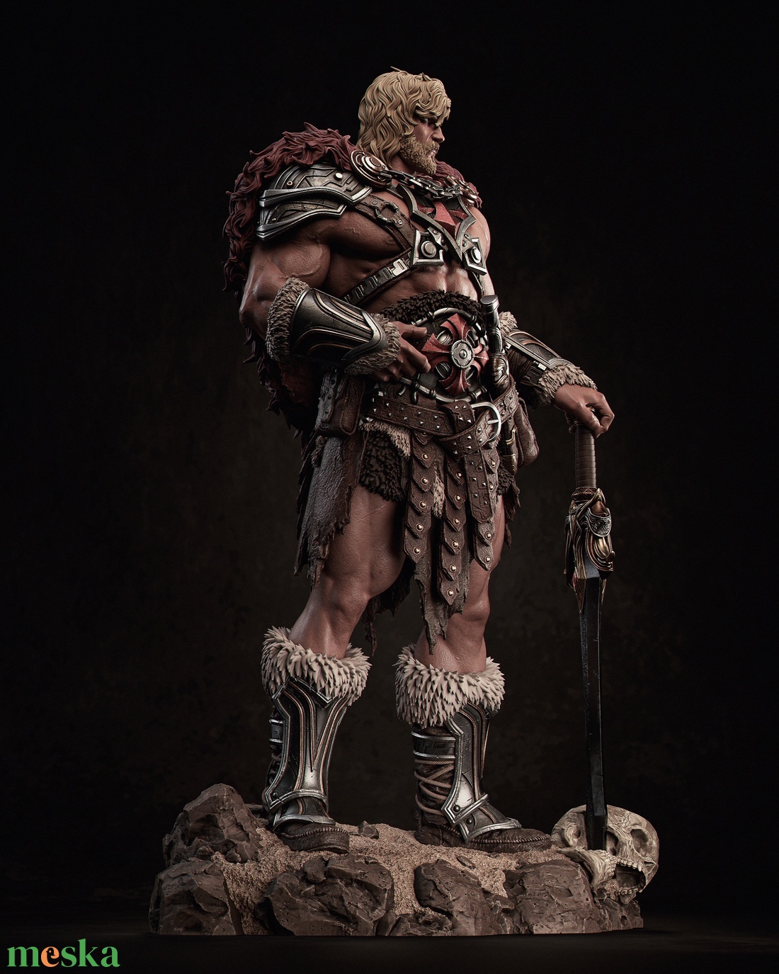 He-Man - Masters of the Universe - művészet - makett, modell - Meska.hu