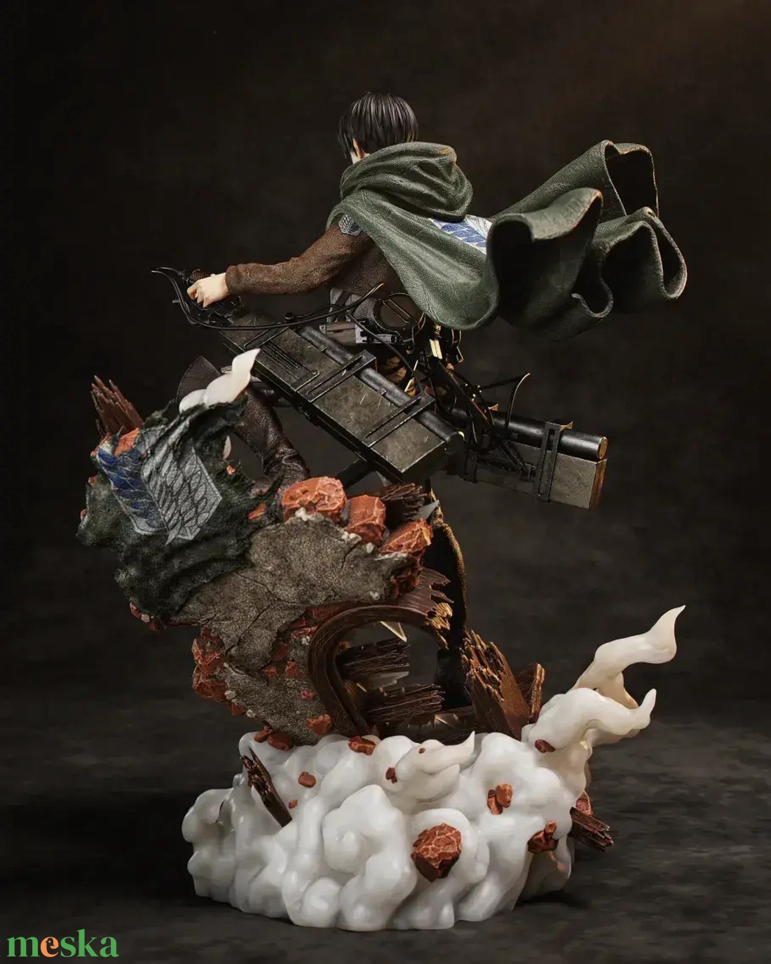 Levi Ackerman - Attack on Titan - művészet - makett, modell - Meska.hu