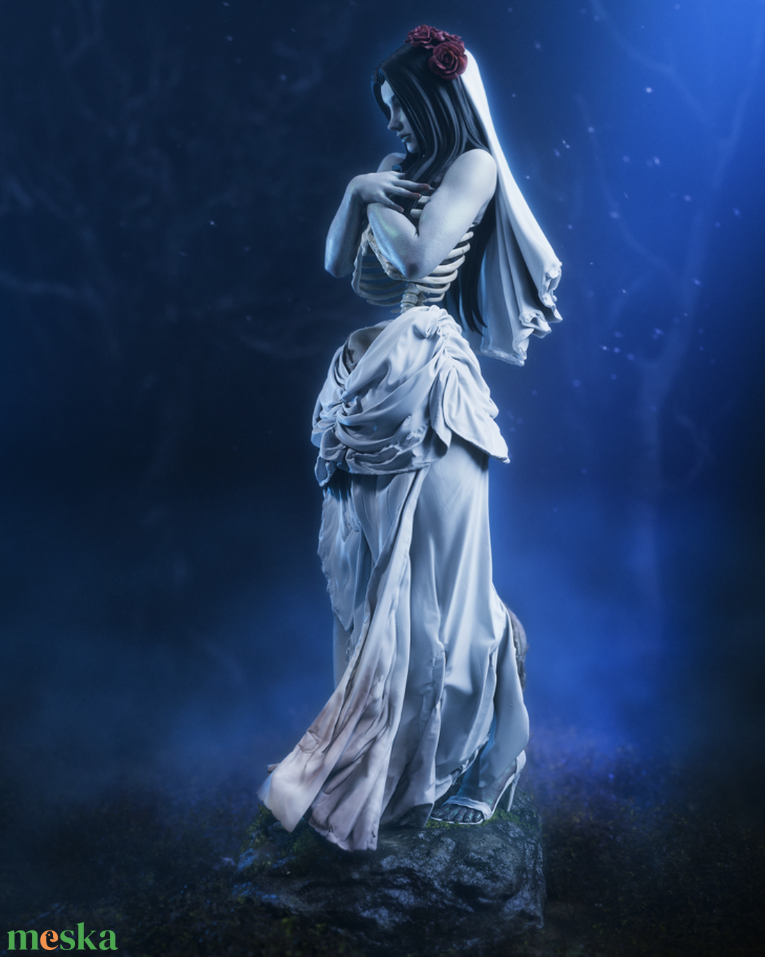 Undead Bride - művészet - makett, modell - Meska.hu
