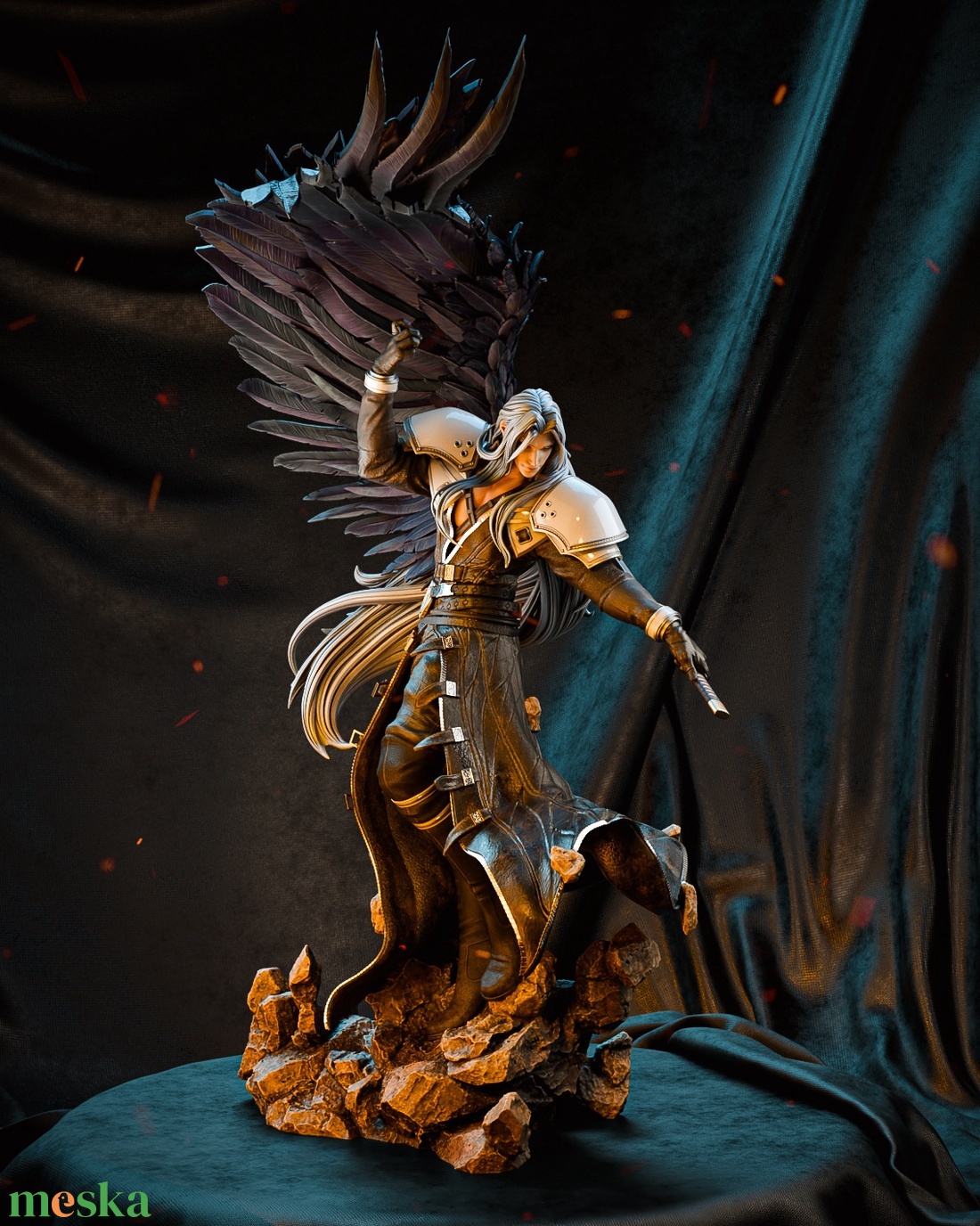 Sephiroth - Final Fantasy VII - művészet - makett, modell - Meska.hu