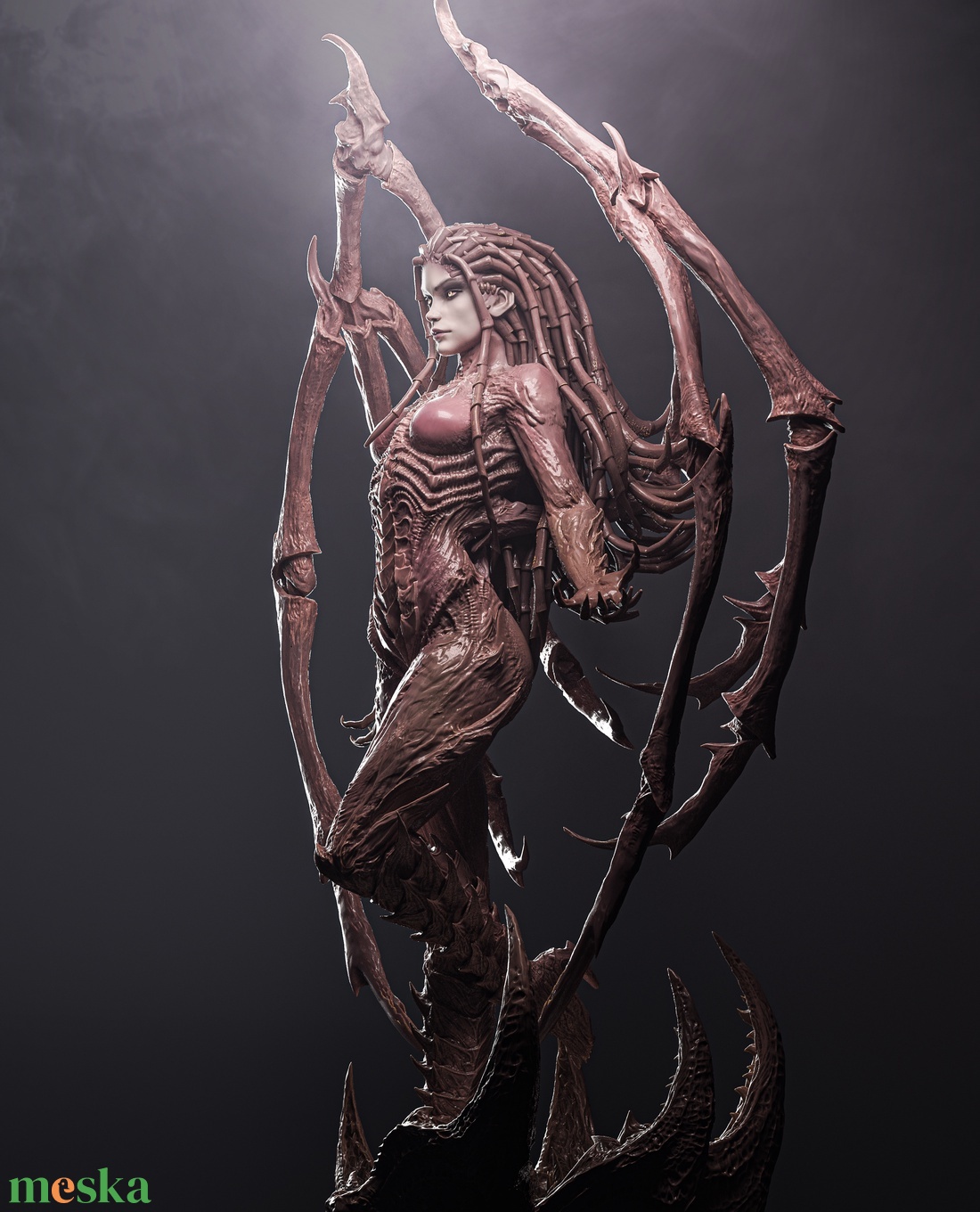 Sarah Kerrigan - StarCraft - művészet - makett, modell - Meska.hu