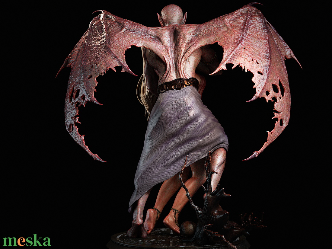 Dracula diorama - művészet - makett, modell - Meska.hu