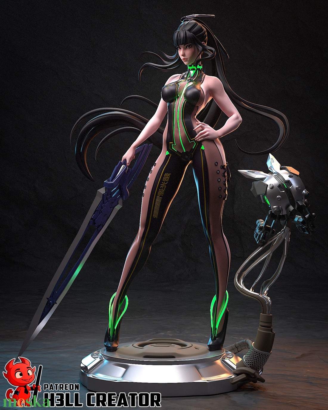 EVE - Stellar Blade - művészet - makett, modell - Meska.hu