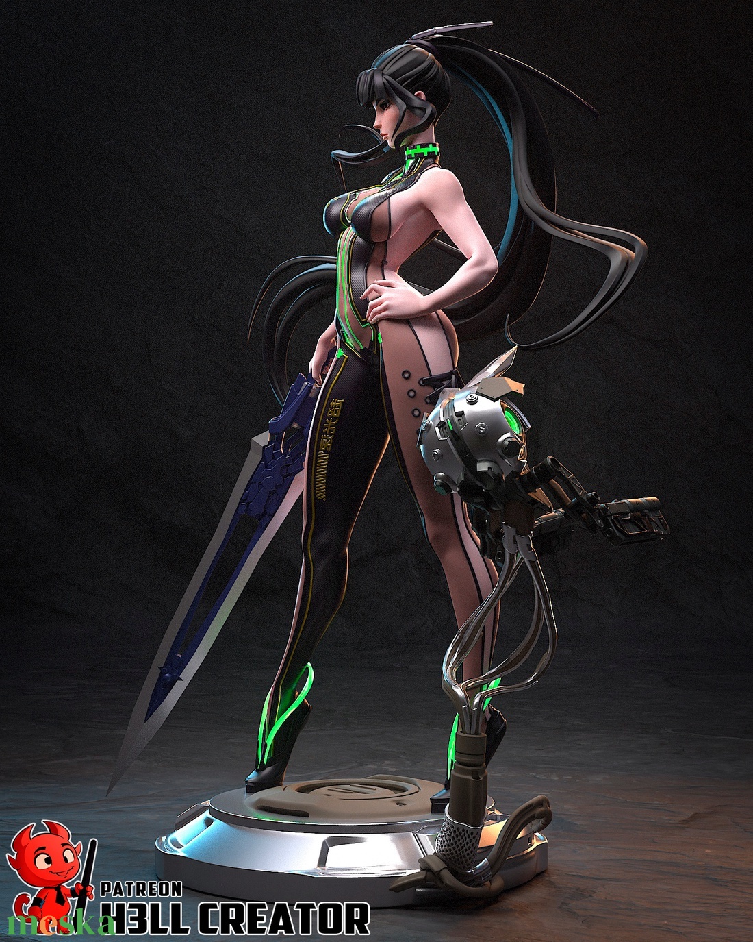 EVE - Stellar Blade - művészet - makett, modell - Meska.hu