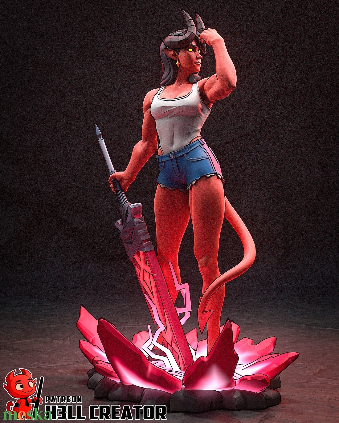 Malevola - Dispatch - művészet - makett, modell - Meska.hu