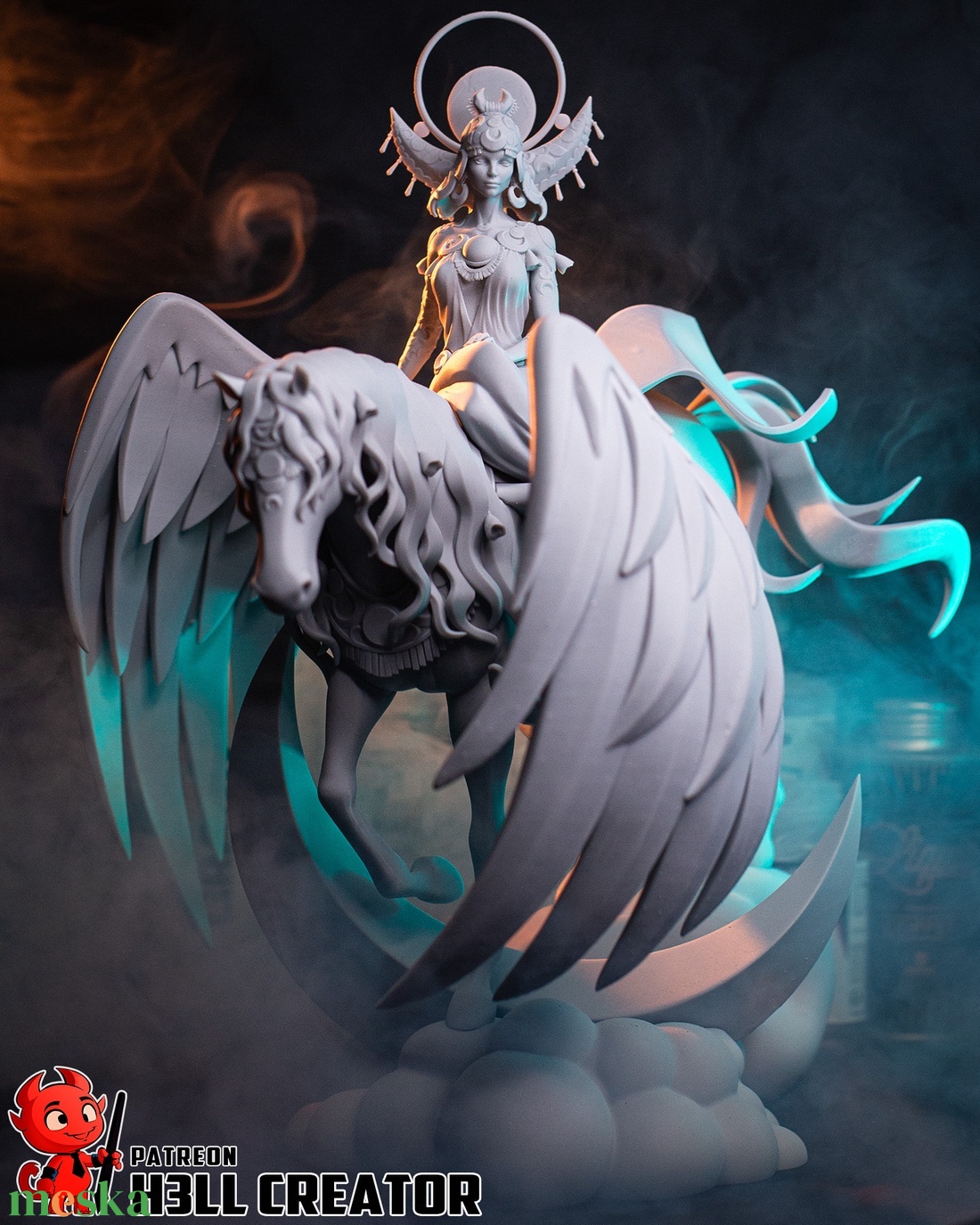 Selene - Hades II - művészet - makett, modell - Meska.hu