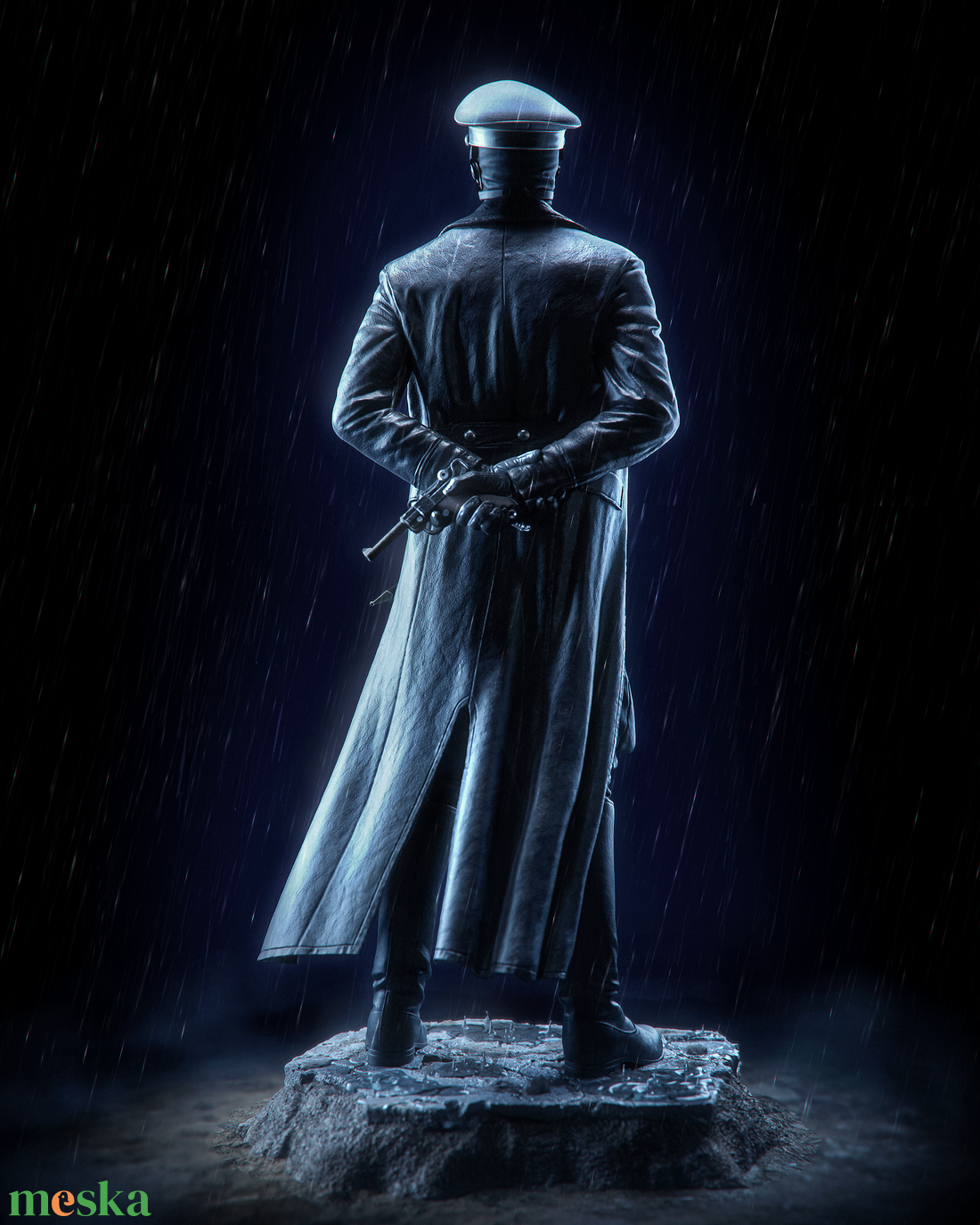 Karl - művészet - makett, modell - Meska.hu