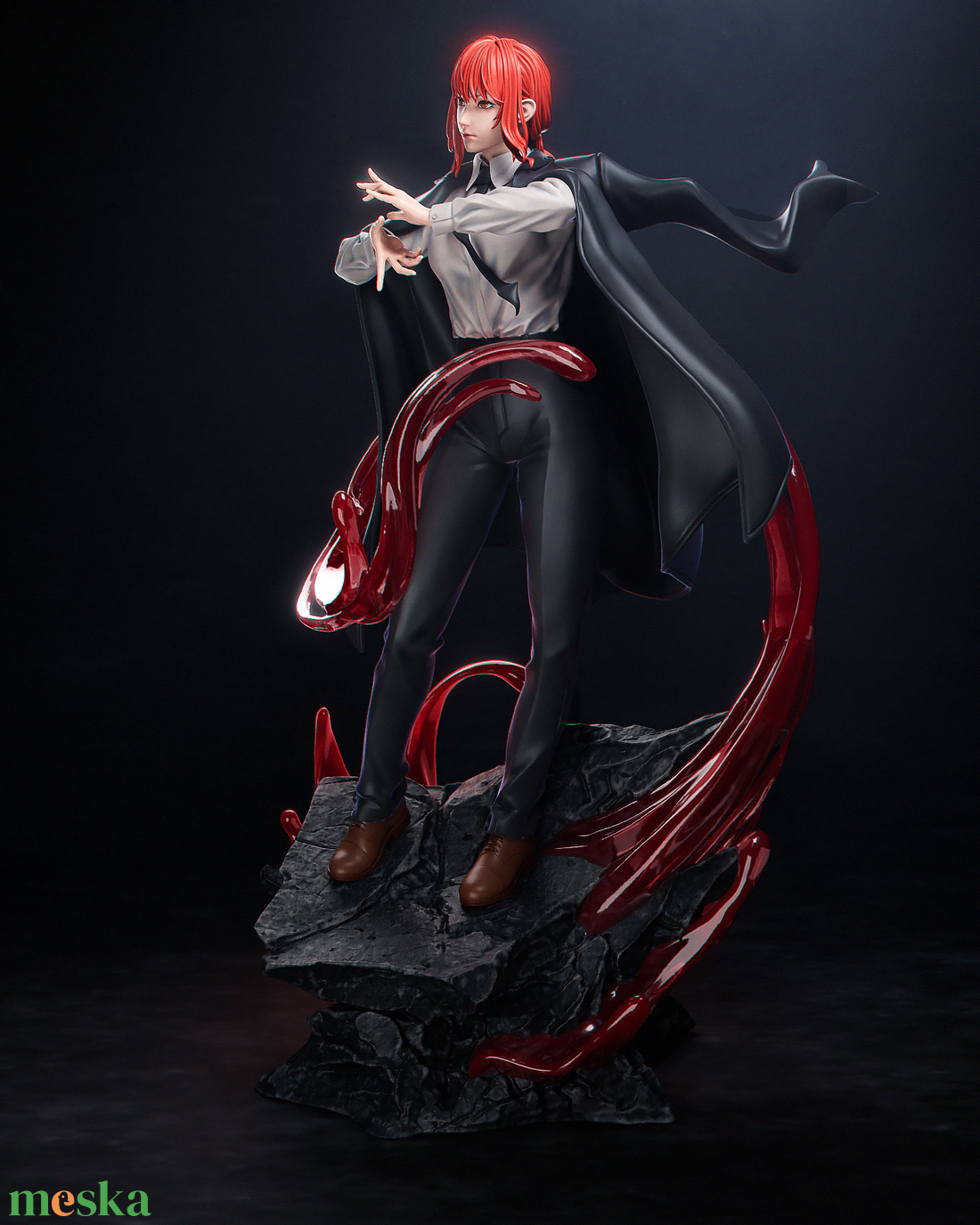 Makima - Chainsaw Man - művészet - makett, modell - Meska.hu