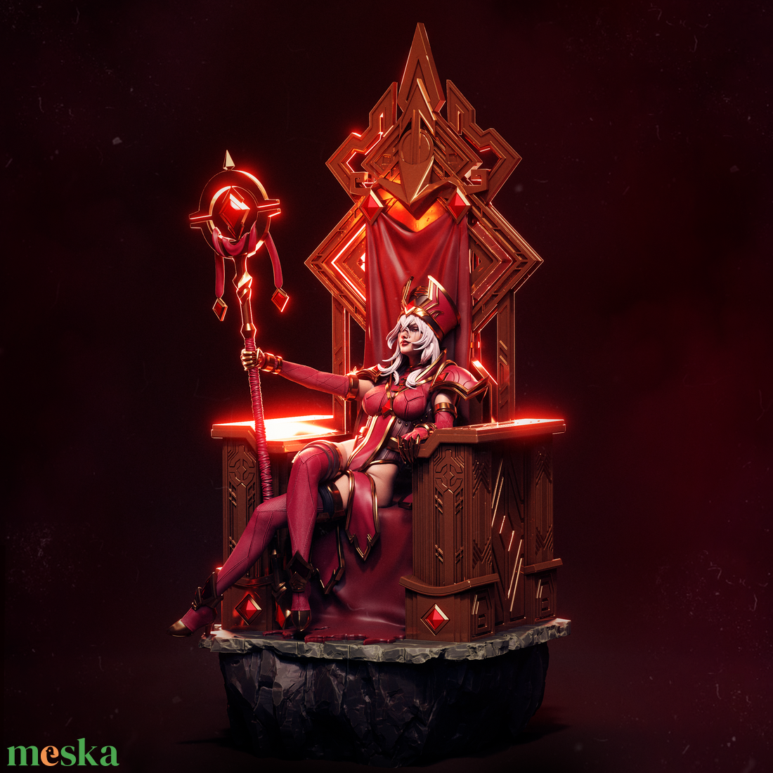 Sally Whitemane - Warcraft - művészet - makett, modell - Meska.hu