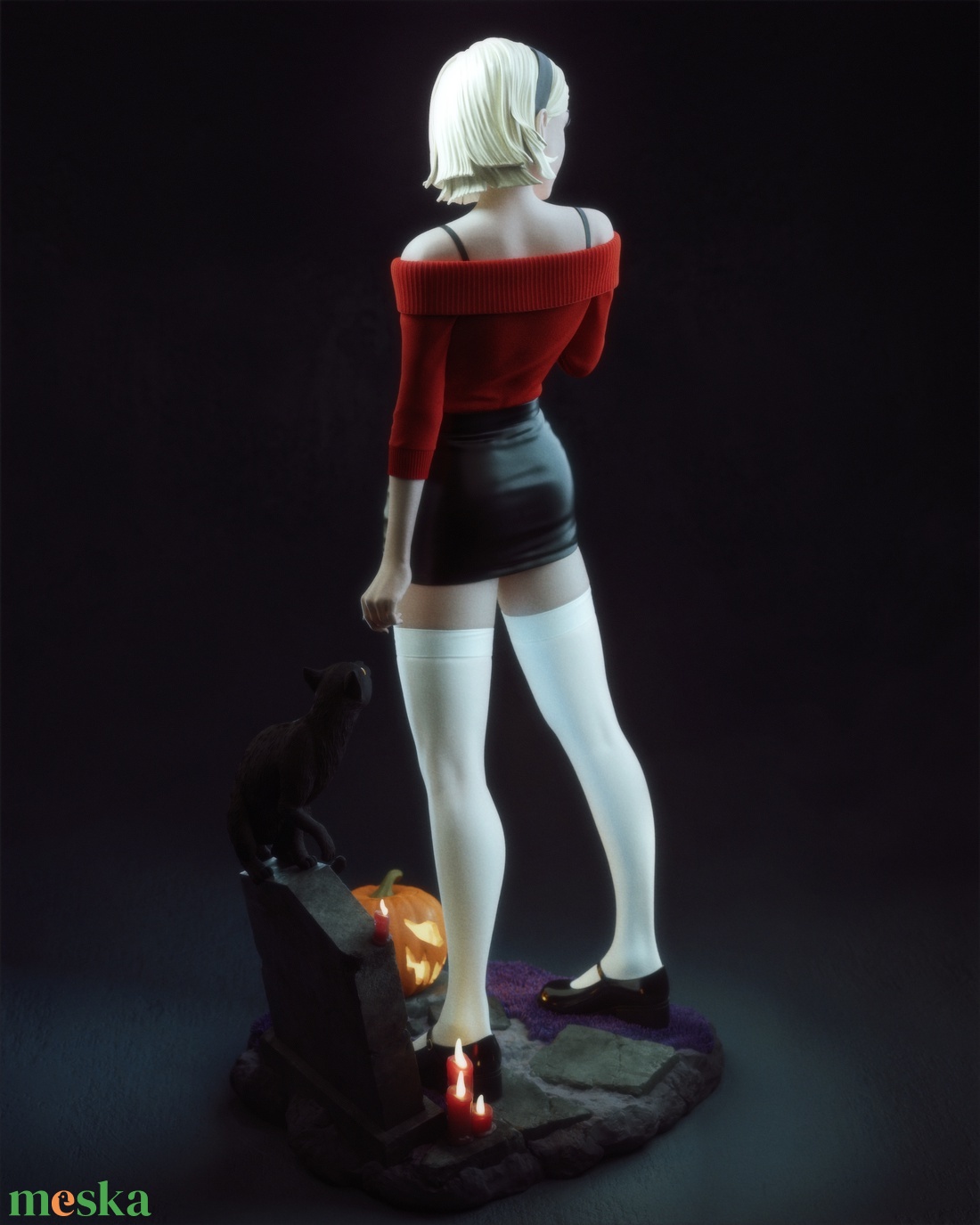 Sabrina - művészet - makett, modell - Meska.hu