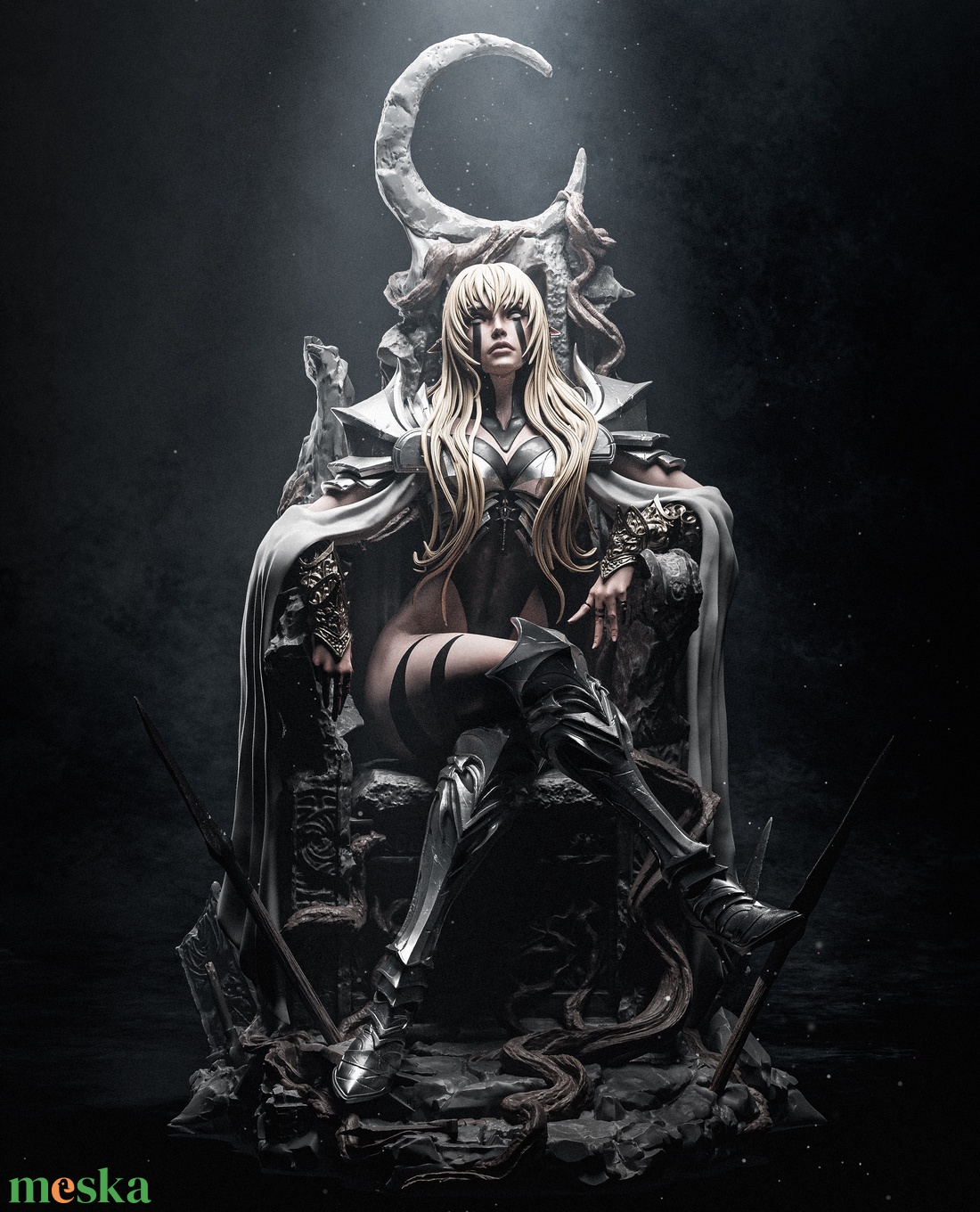 Lucia: The Underworld's Grand Matriarch - művészet - makett, modell - Meska.hu