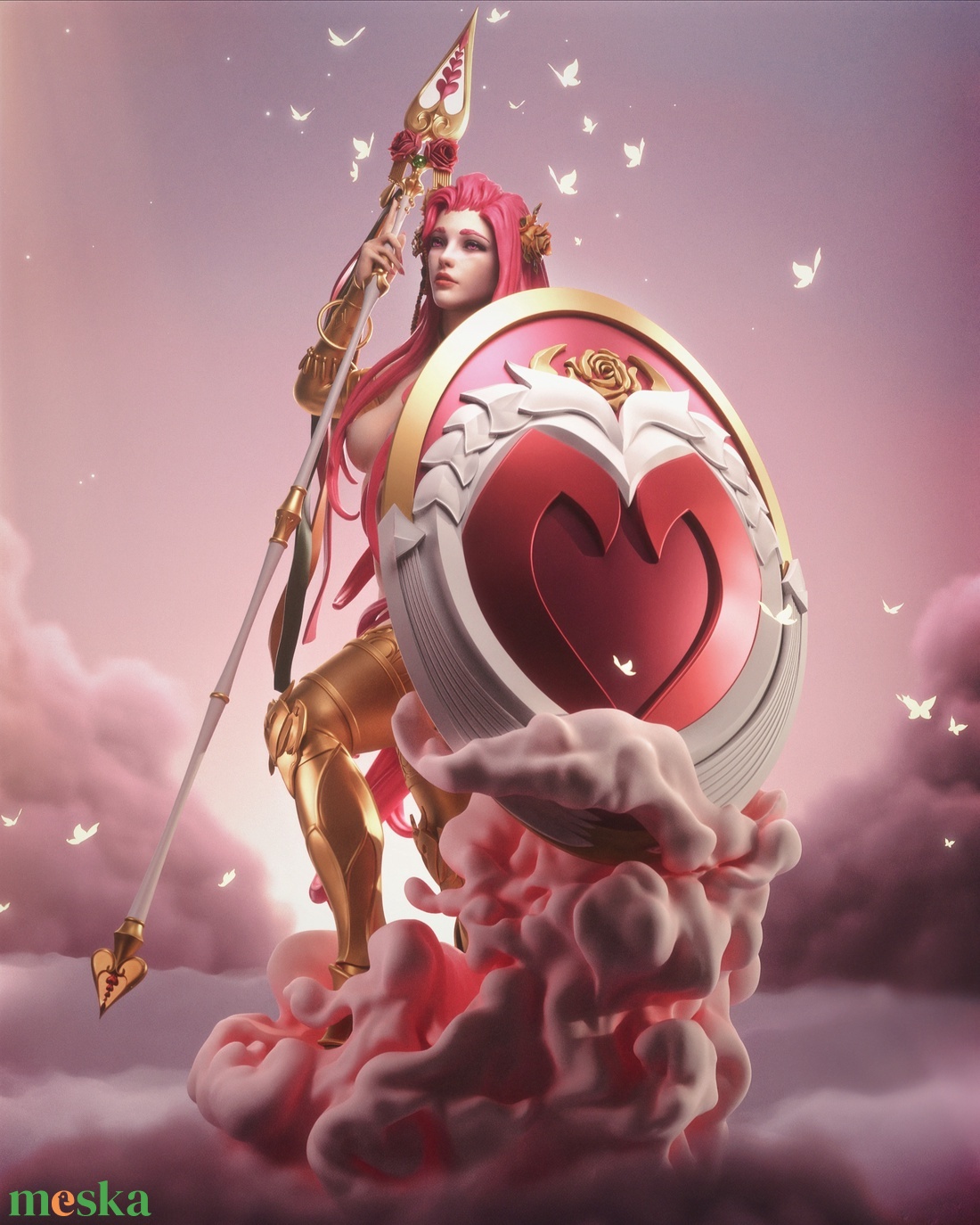 Aphrodite - Hades - művészet - makett, modell - Meska.hu