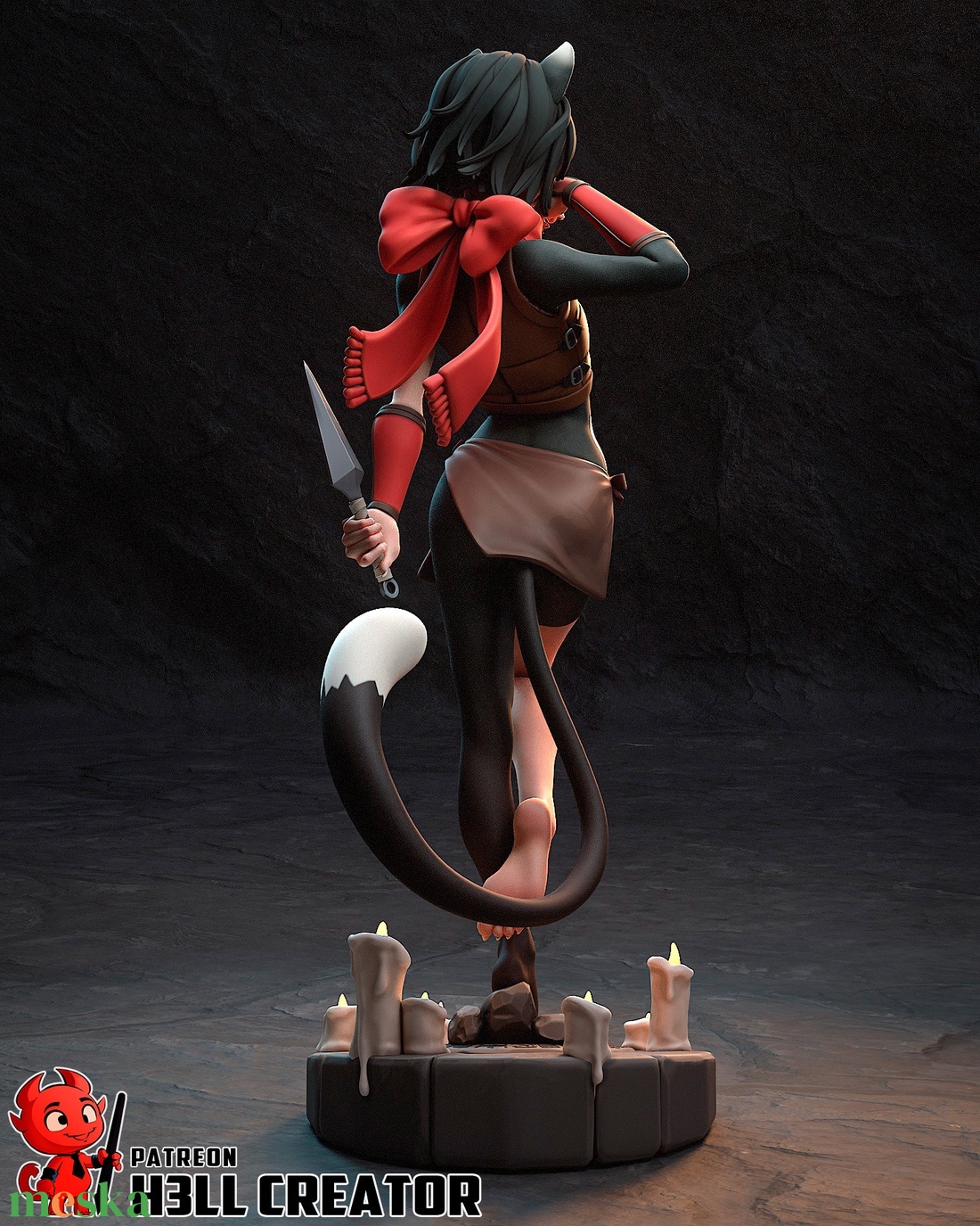 Izutsumi - Delicious in Dungeon - művészet - makett, modell - Meska.hu