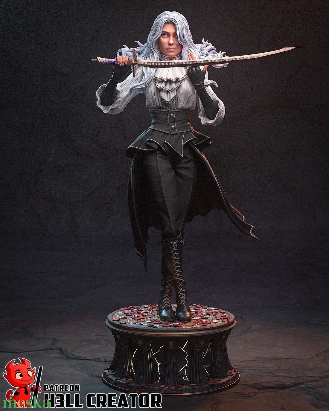 Maelle - Clair Obscur: Expedition 33 - művészet - makett, modell - Meska.hu