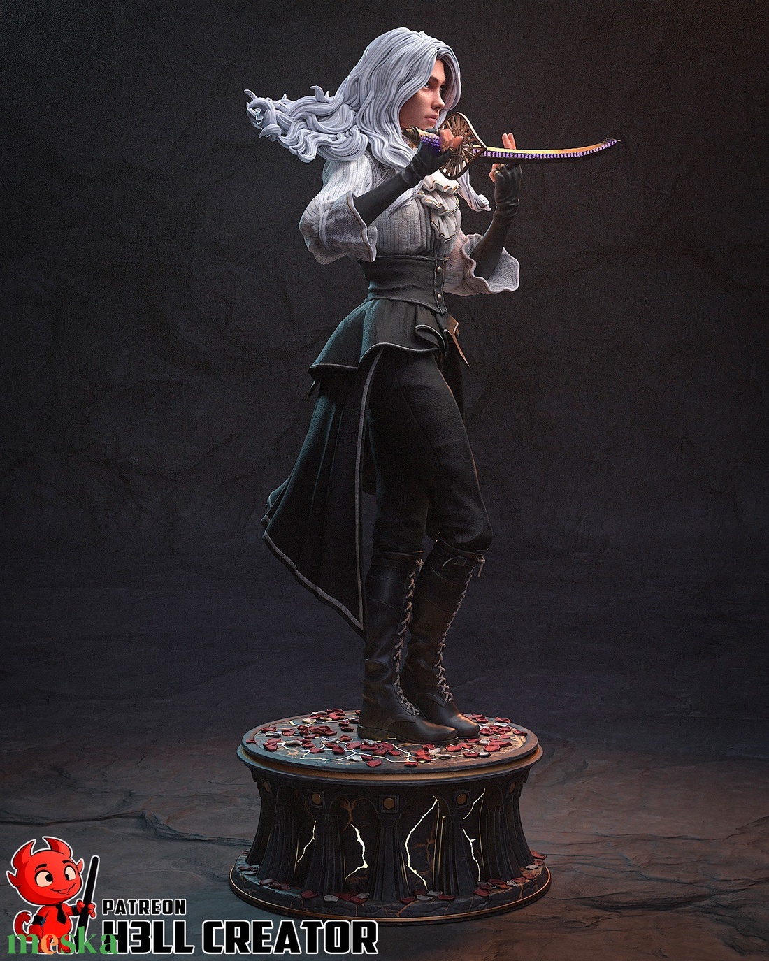 Maelle - Clair Obscur: Expedition 33 - művészet - makett, modell - Meska.hu