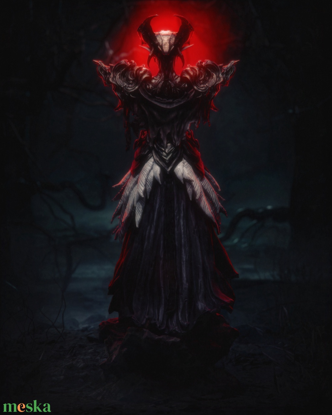 The Queen of the Ashen Vale - művészet - makett, modell - Meska.hu