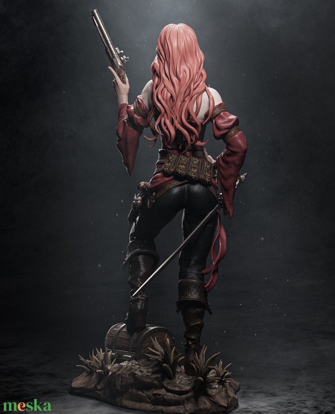 Pirate - művészet - makett, modell - Meska.hu