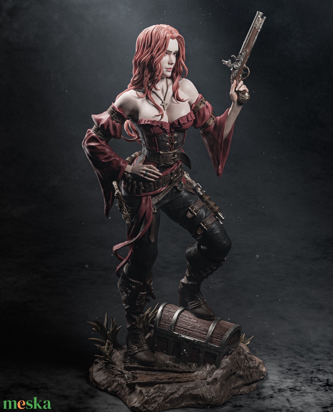 Pirate - művészet - makett, modell - Meska.hu