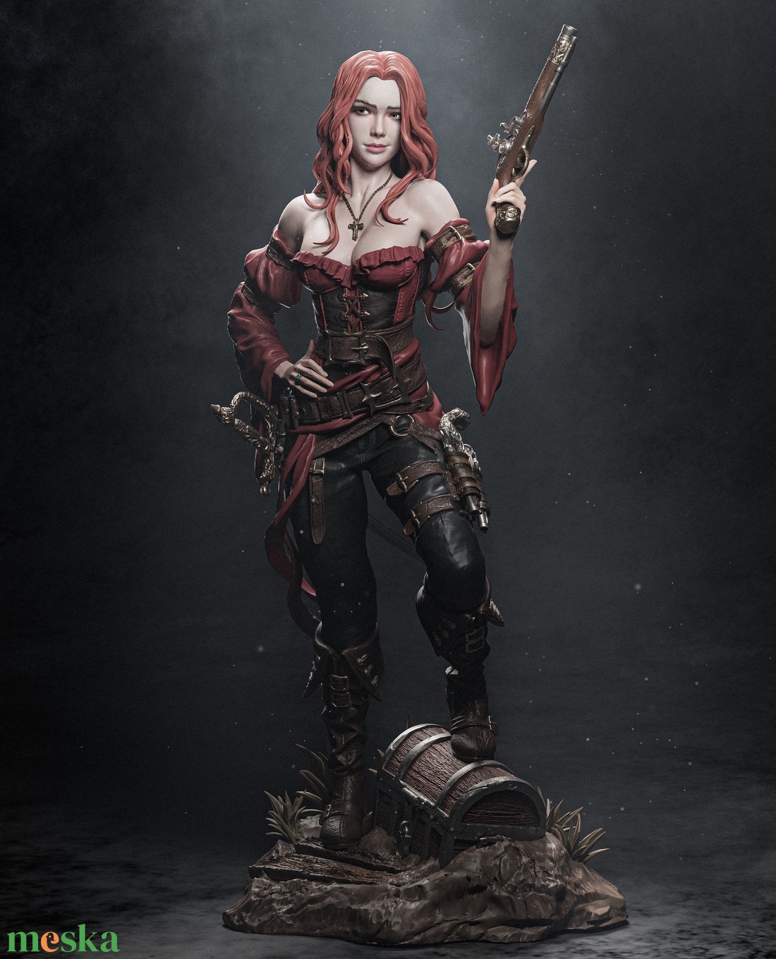 Pirate - művészet - makett, modell - Meska.hu