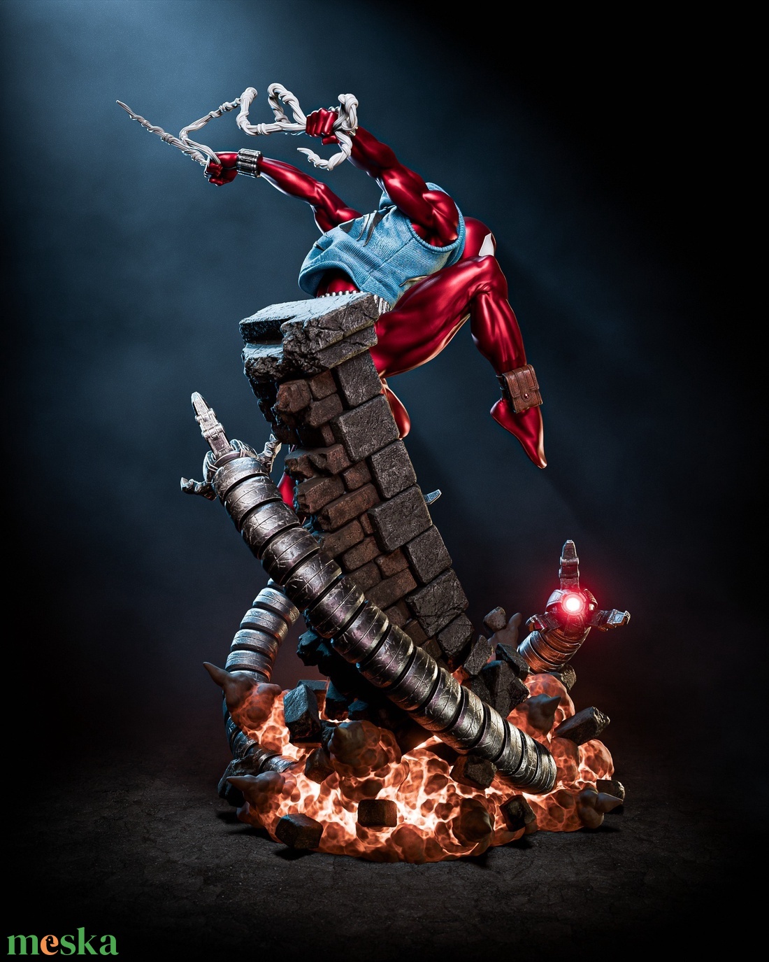 Scarlet Spider - művészet - makett, modell - Meska.hu