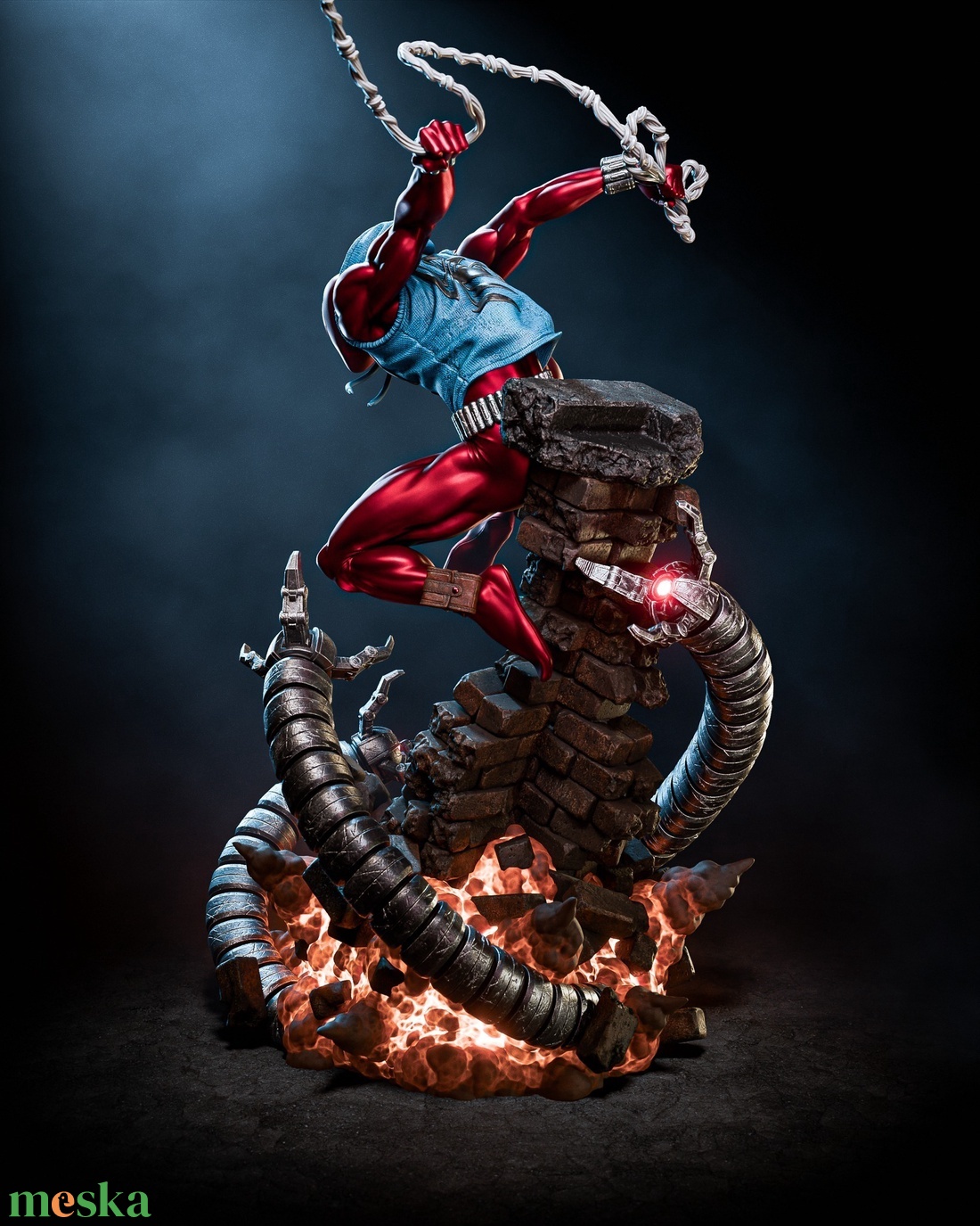 Scarlet Spider - művészet - makett, modell - Meska.hu
