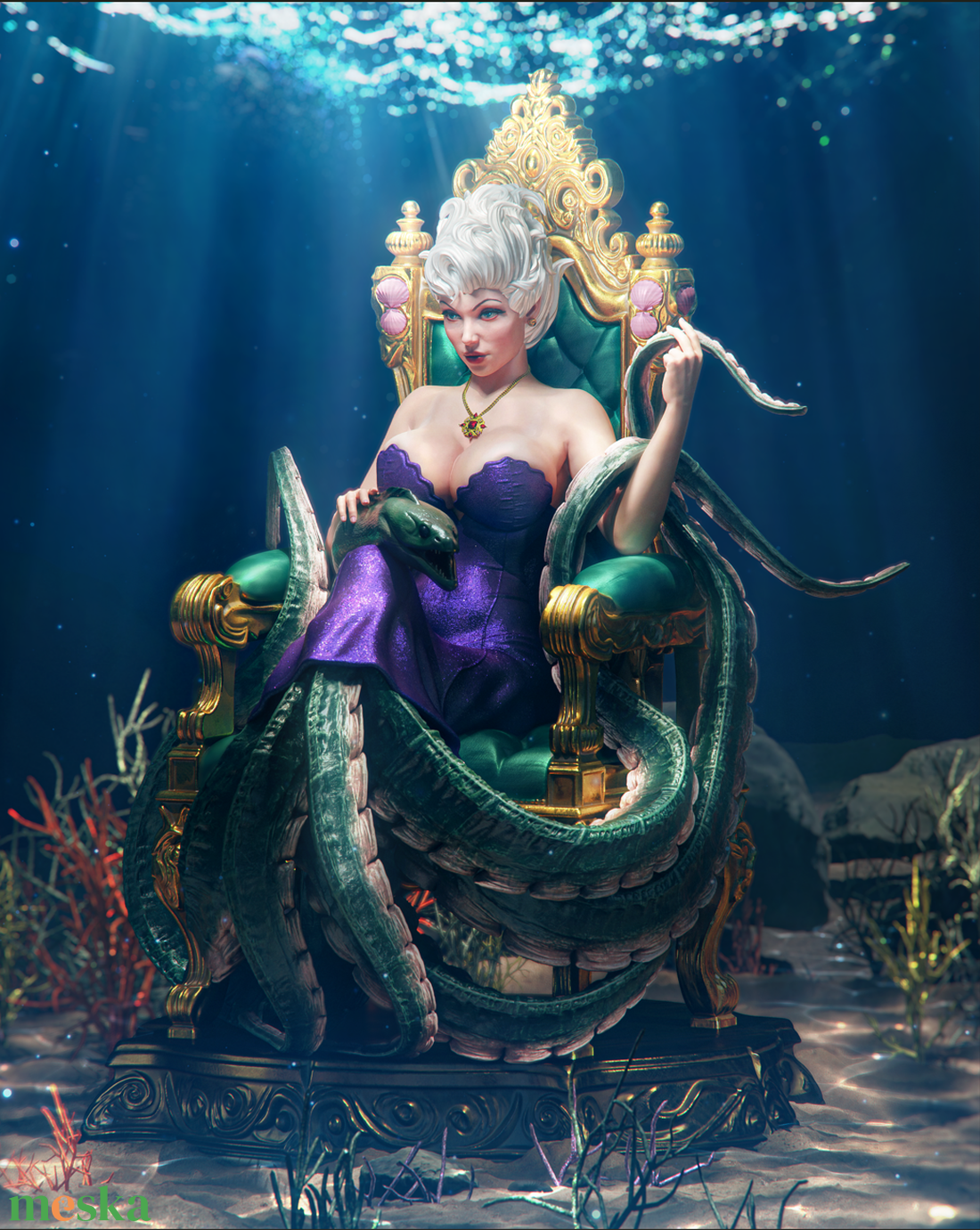 Ursula - művészet - makett, modell - Meska.hu