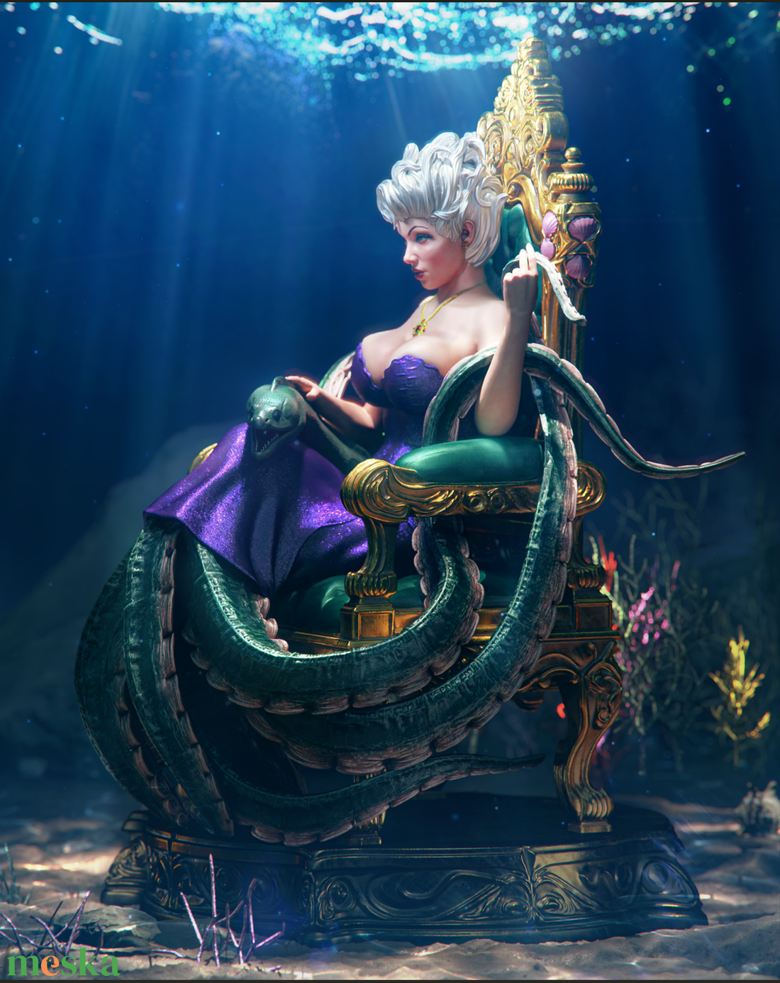 Ursula - művészet - makett, modell - Meska.hu