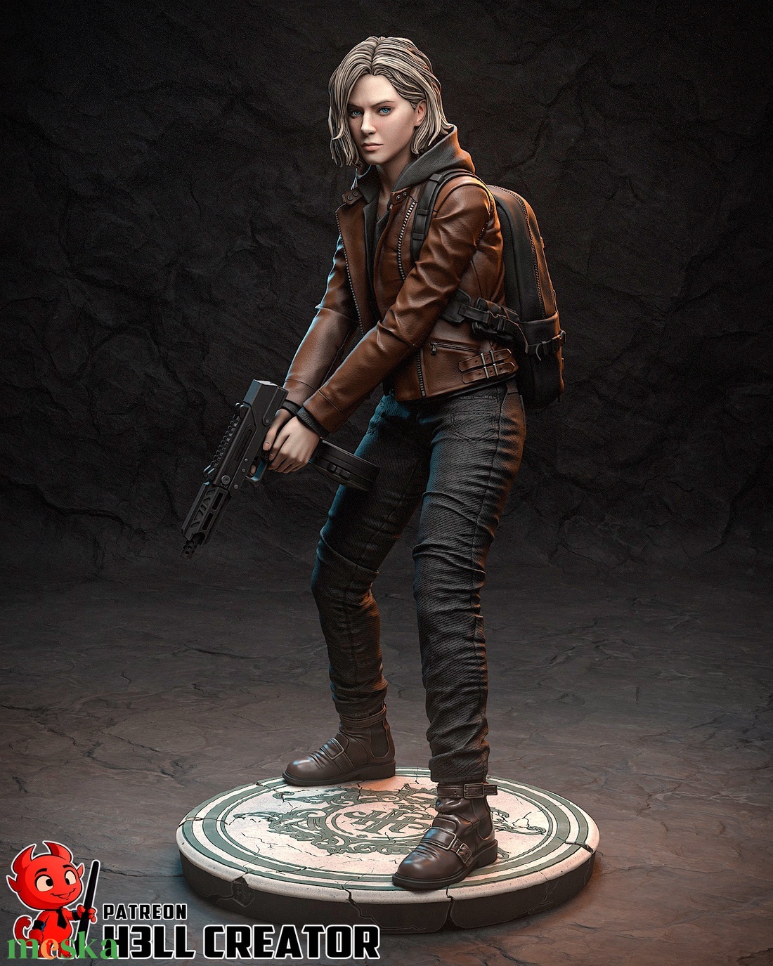 Grace Ashcroft - Resident Evil Requiem - művészet - makett, modell - Meska.hu