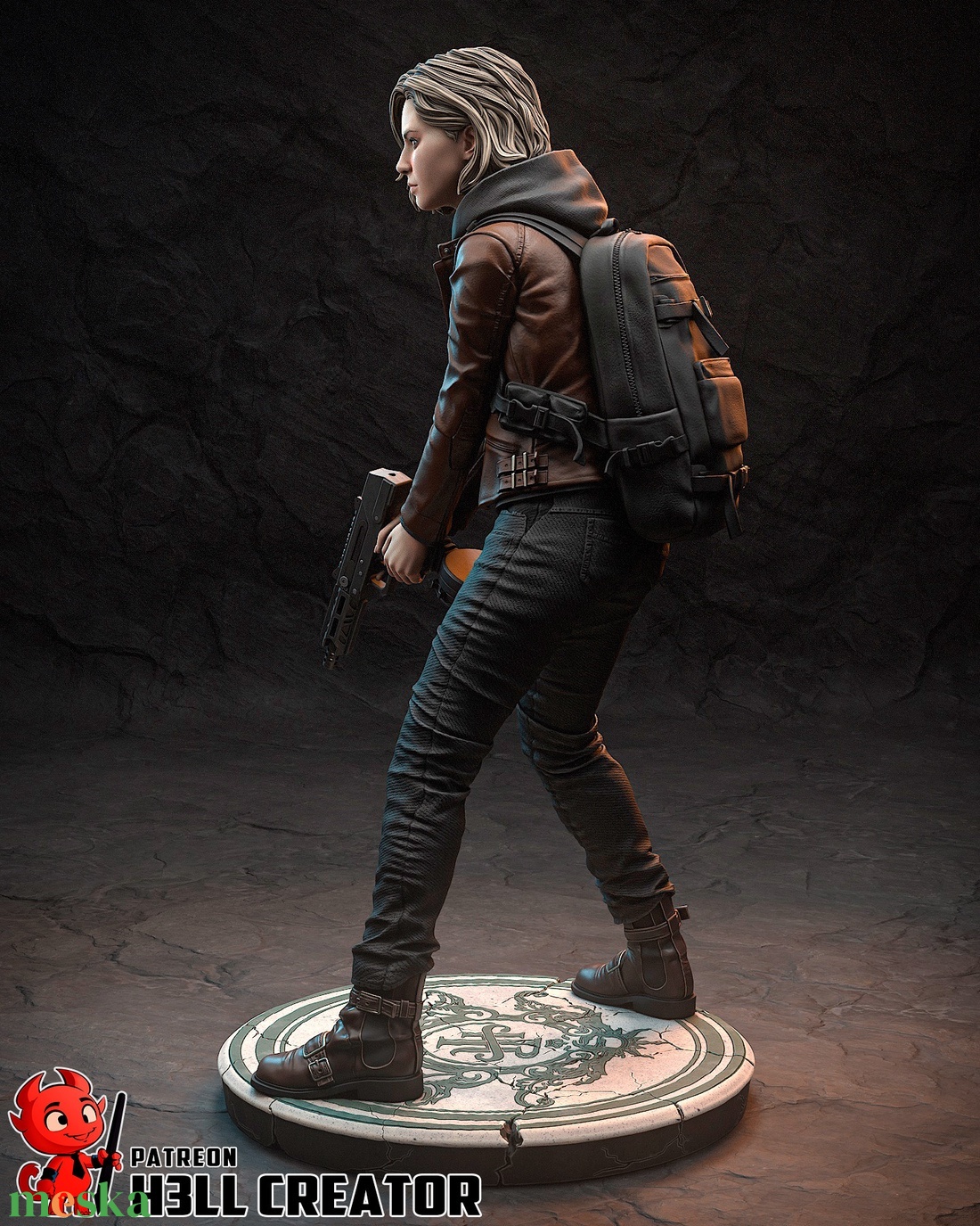 Grace Ashcroft - Resident Evil Requiem - művészet - makett, modell - Meska.hu