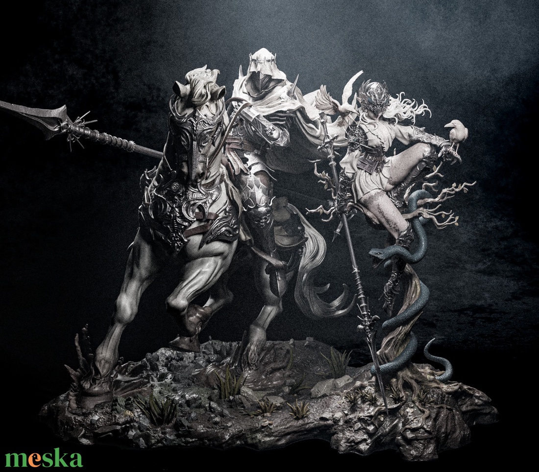 Lenora and Dareios Diorama - művészet - makett, modell - Meska.hu