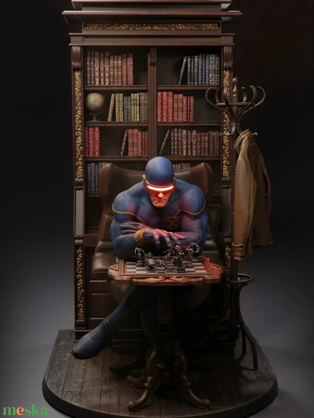 Cyclops - X-men - művészet - makett, modell - Meska.hu