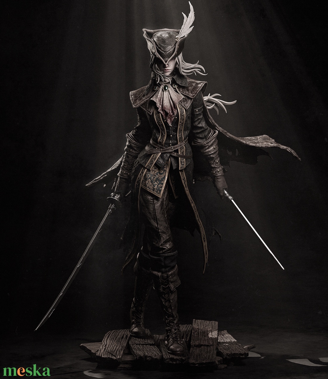 Lady Maria - Bloodborne - művészet - makett, modell - Meska.hu