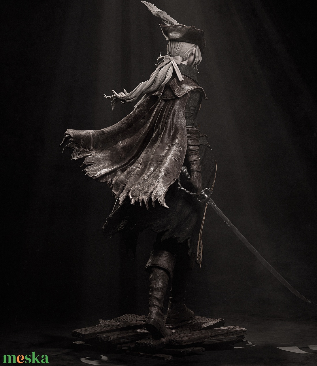 Lady Maria - Bloodborne - művészet - makett, modell - Meska.hu