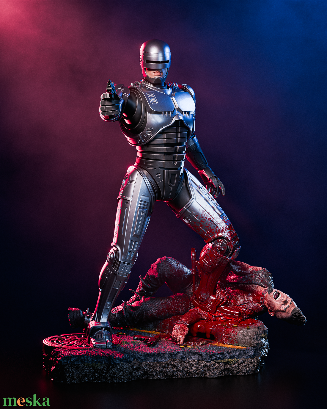Robocop - művészet - makett, modell - Meska.hu