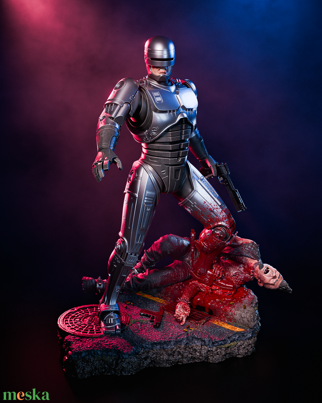 Robocop - művészet - makett, modell - Meska.hu