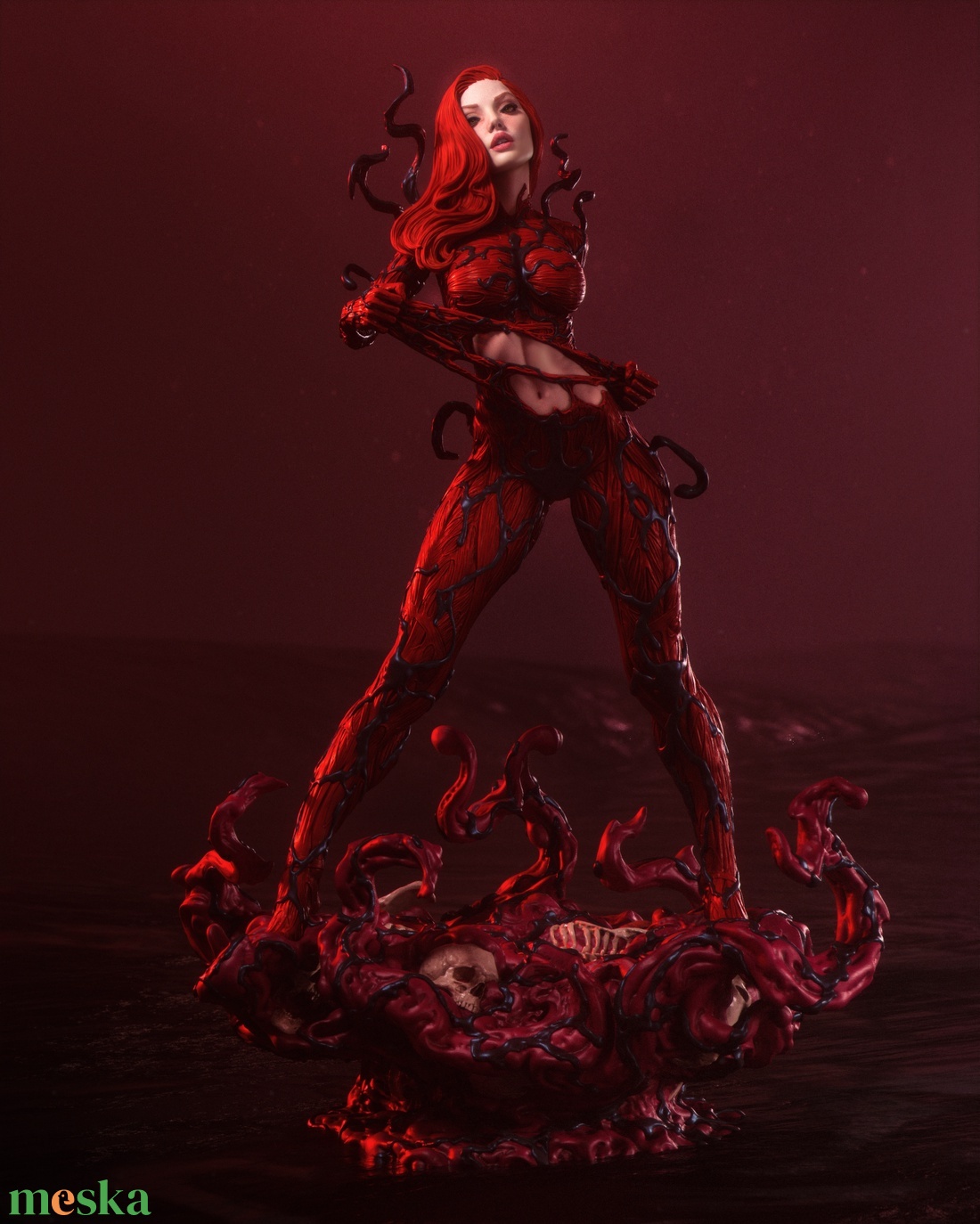 Carnage Mary Jane - művészet - makett, modell - Meska.hu