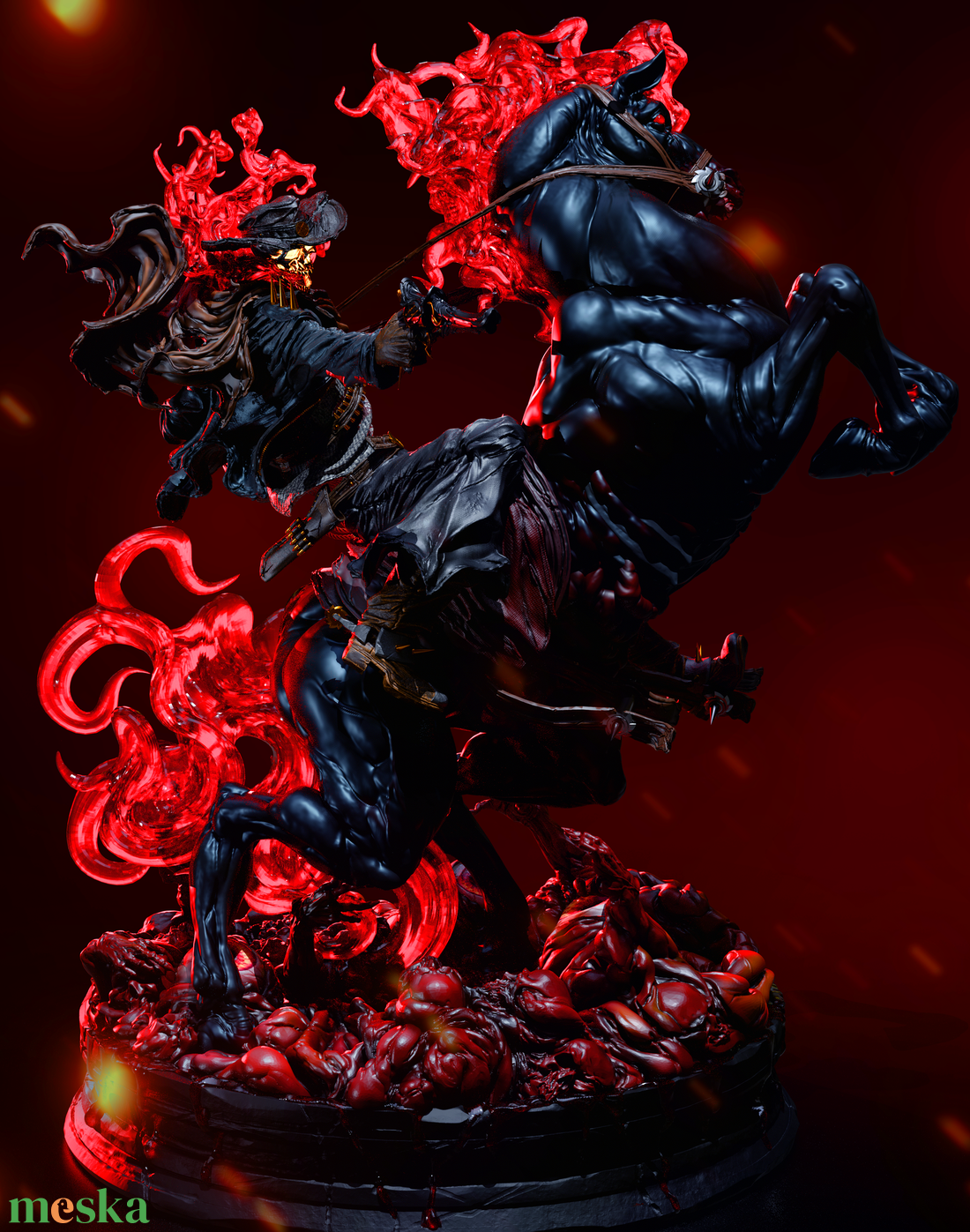 Carter Slade - Ghost Rider - művészet - makett, modell - Meska.hu