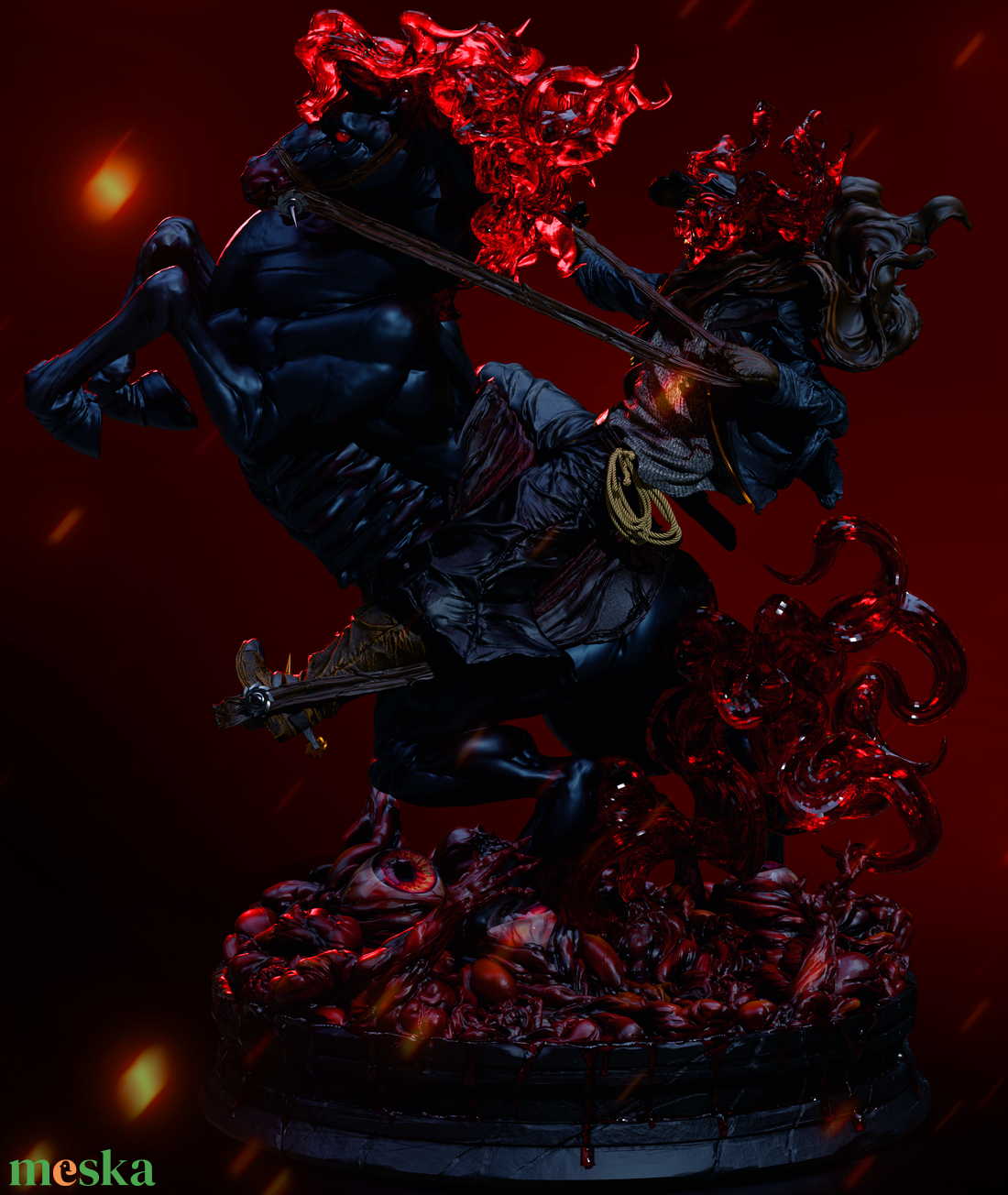 Carter Slade - Ghost Rider - művészet - makett, modell - Meska.hu
