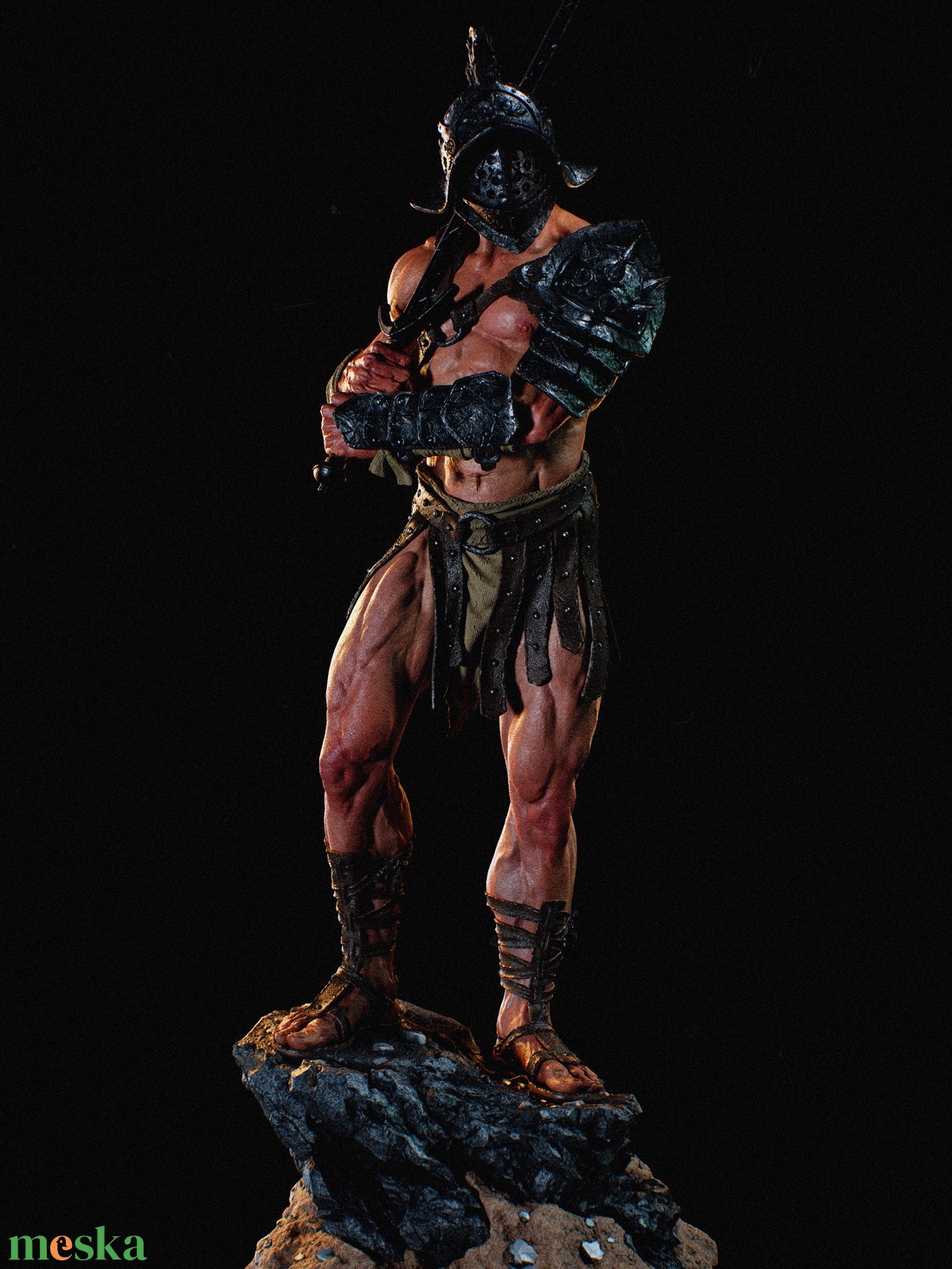 Gladiator - művészet - makett, modell - Meska.hu