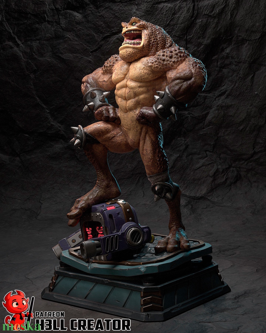 Pimple - Battletoads - művészet - makett, modell - Meska.hu