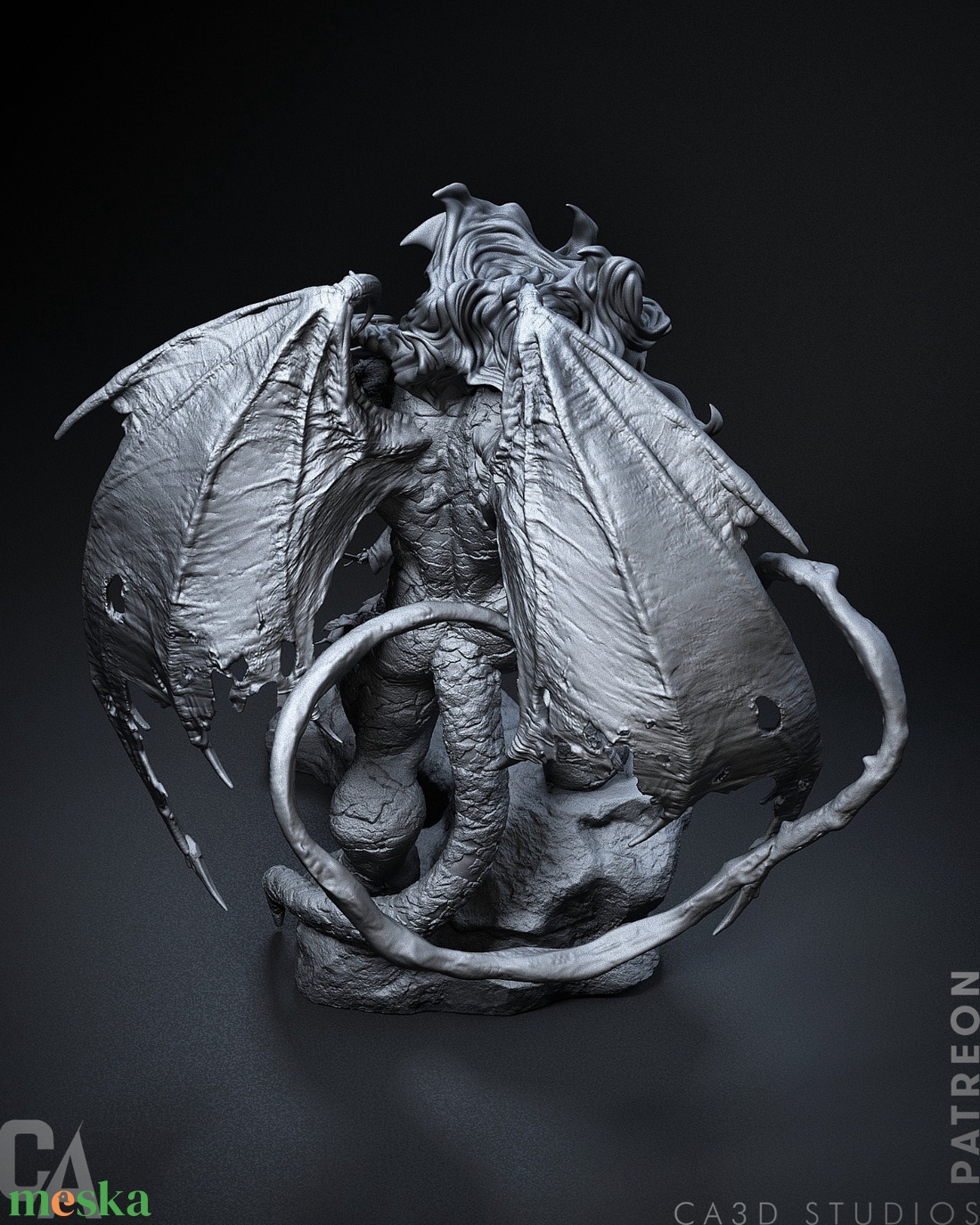 Balrog vs Gandalf - The Lord of the Rings - művészet - makett, modell - Meska.hu