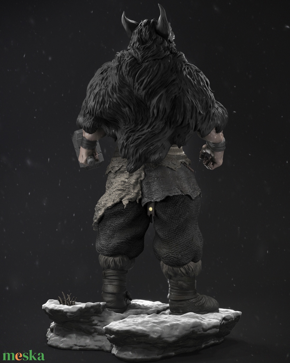 Barbarian Thor - művészet - makett, modell - Meska.hu