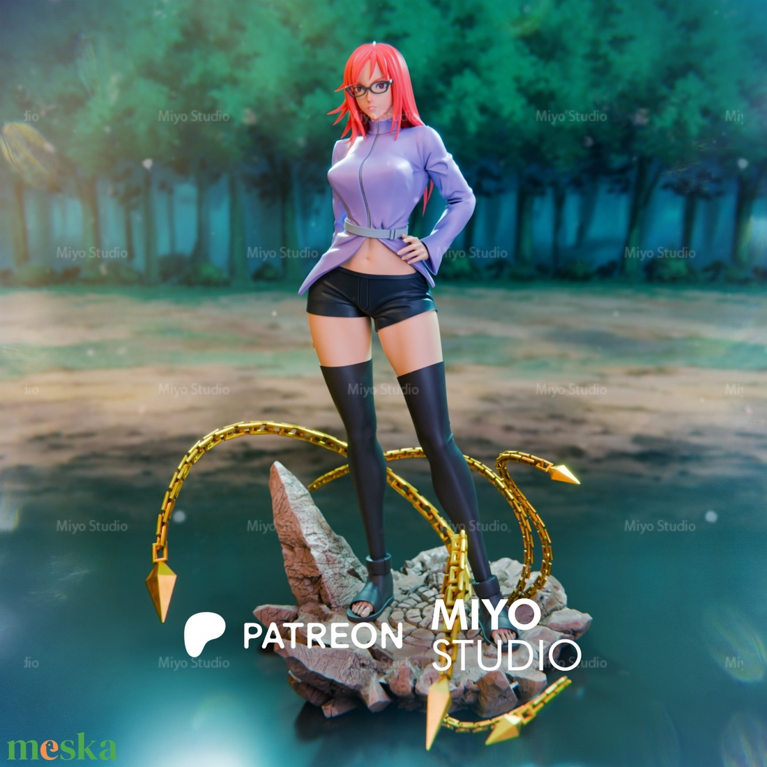 Karin - Naruto - művészet - makett, modell - Meska.hu