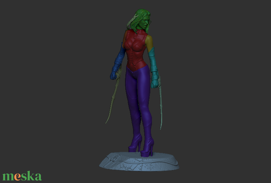 BloodRayne - művészet - makett, modell - Meska.hu