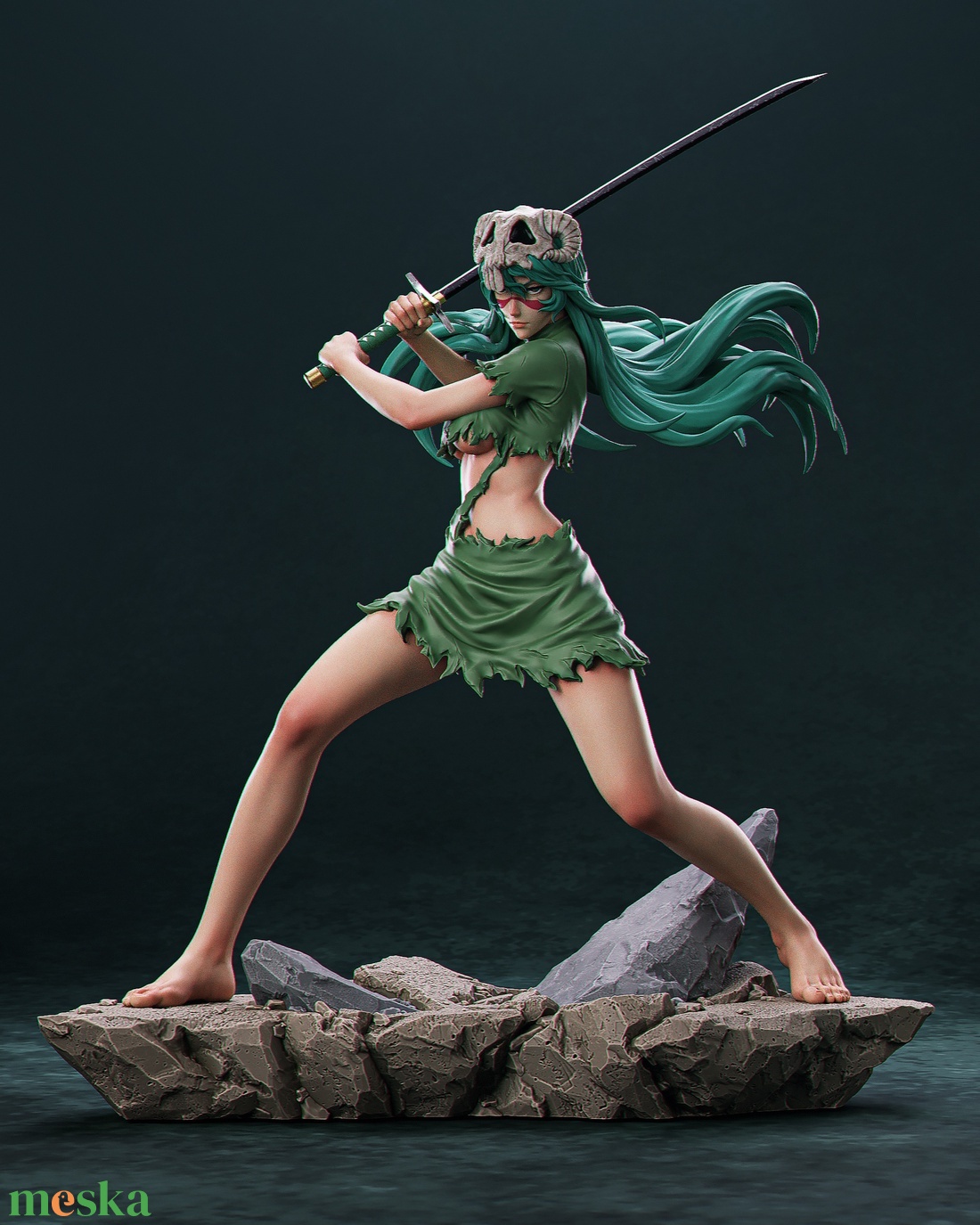 Nelliel - Bleach - művészet - makett, modell - Meska.hu