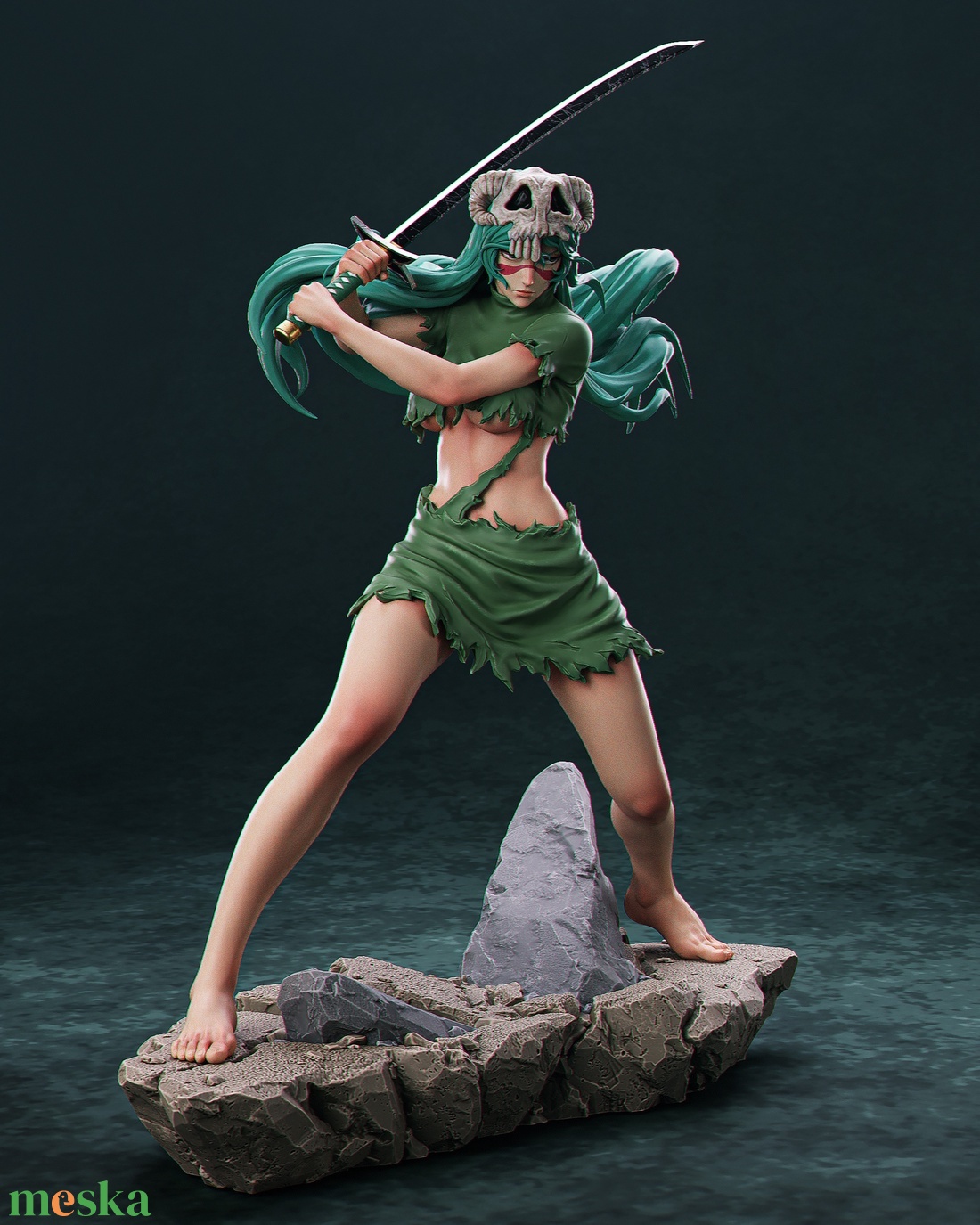 Nelliel - Bleach - művészet - makett, modell - Meska.hu