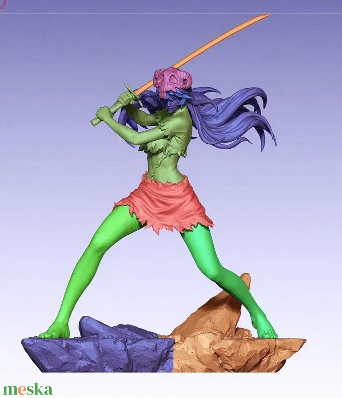 Nelliel - Bleach - művészet - makett, modell - Meska.hu