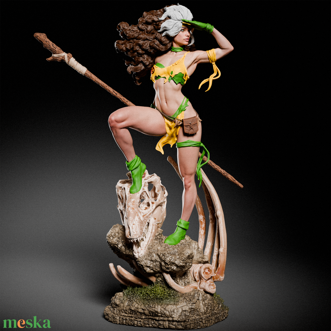 Rogue Savage - Marvel - művészet - makett, modell - Meska.hu