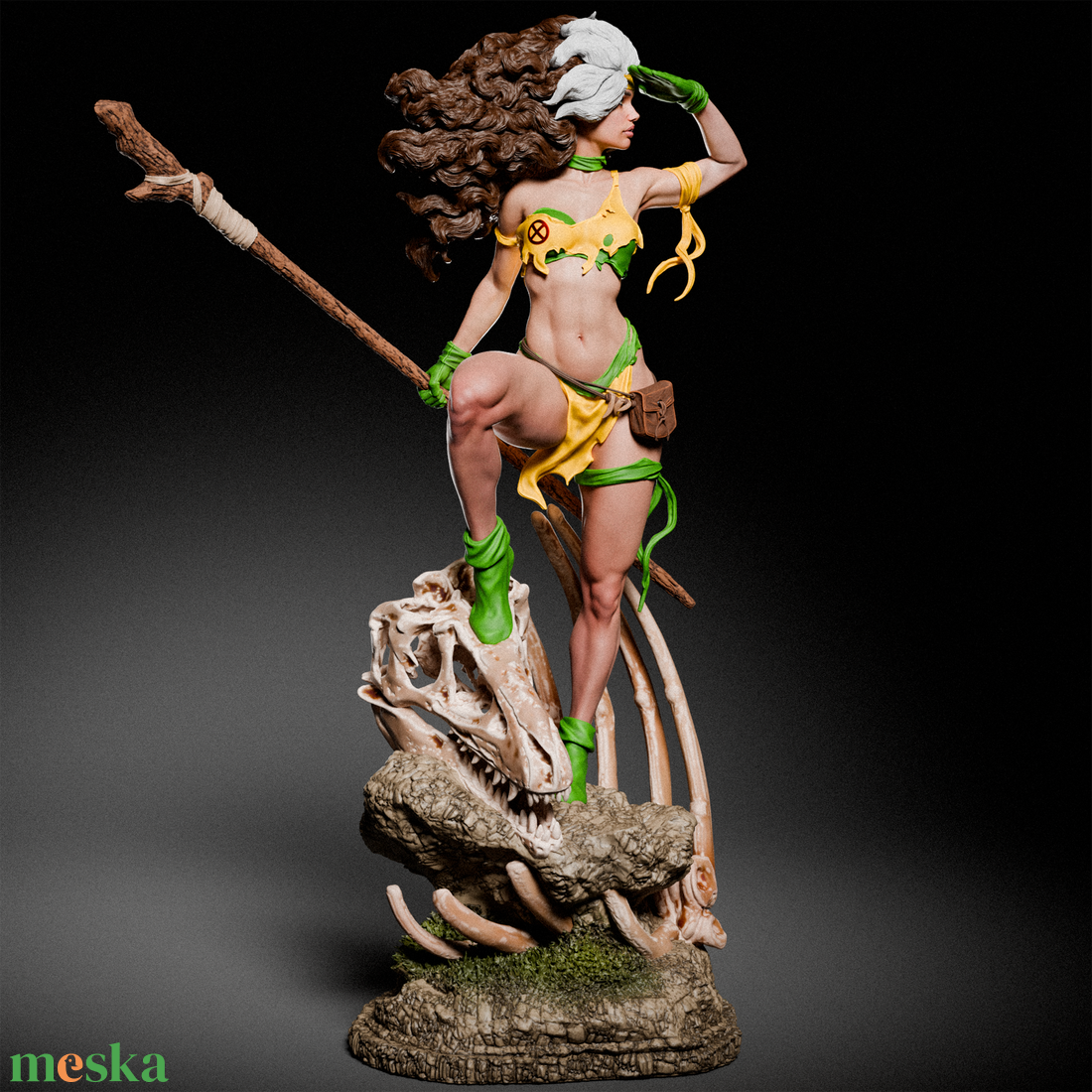 Rogue Savage - Marvel - művészet - makett, modell - Meska.hu